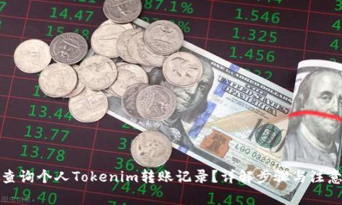 如何查询个人Tokenim转账记录？详解步骤与注意事项