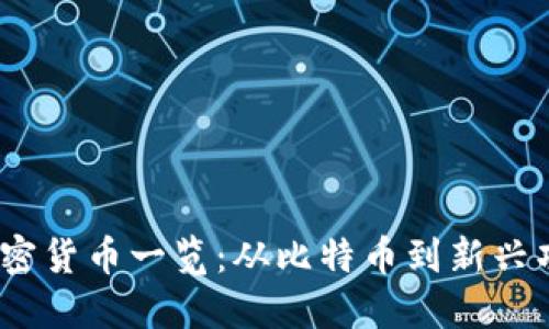 2023年热门加密货币一览：从比特币到新兴项目的投资机会